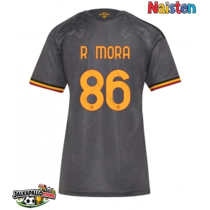 AS Roma Rodrigo Mora #86 Kolmaspaita Naisten 2026-27 Lyhythihainen